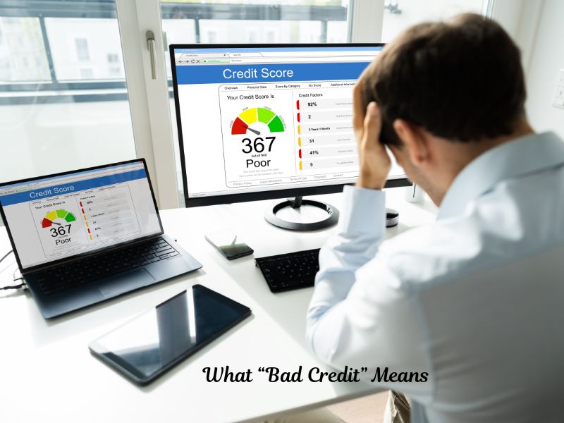 Can You Lease a Car with Bad Credit — credit score gauge showing low score