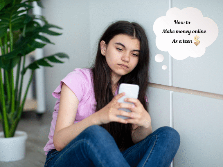 how to make money online as a teen.