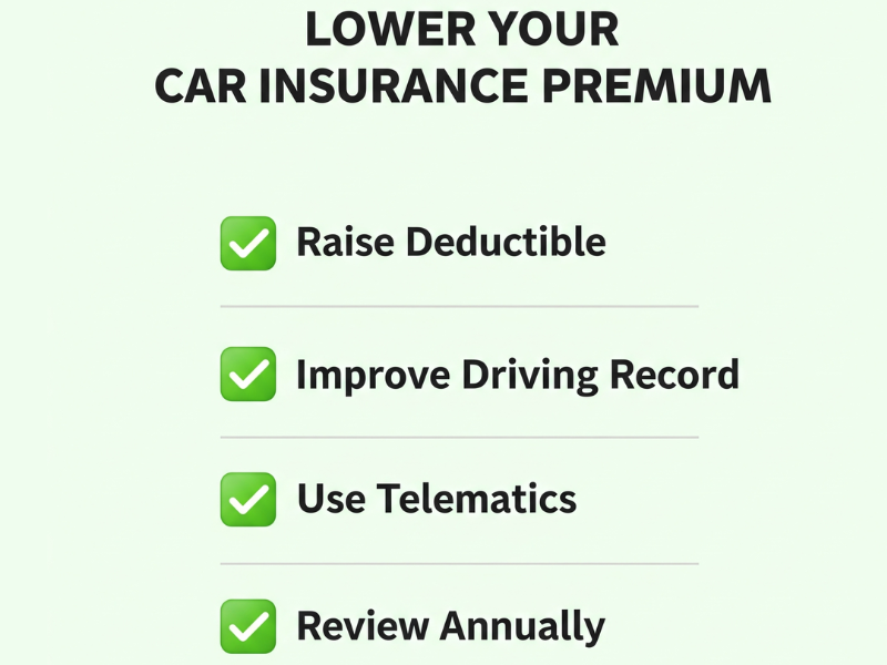 Tips for maximizing MyWebInsurance.com auto insurance savings checklist.