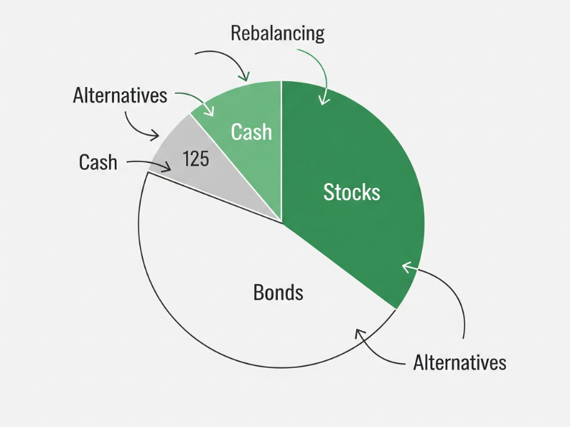 Map Target Asset Allocation and Rebalancing Bands