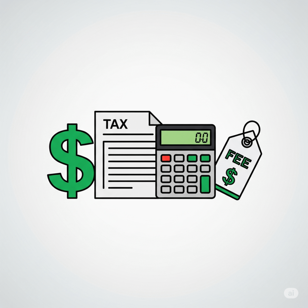 Account for Costs Fees Taxes and Friction