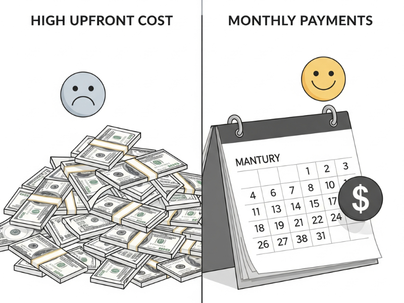 can you finance a new hvac system