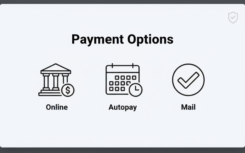 Kia Finance — payment options: online, autopay, mail